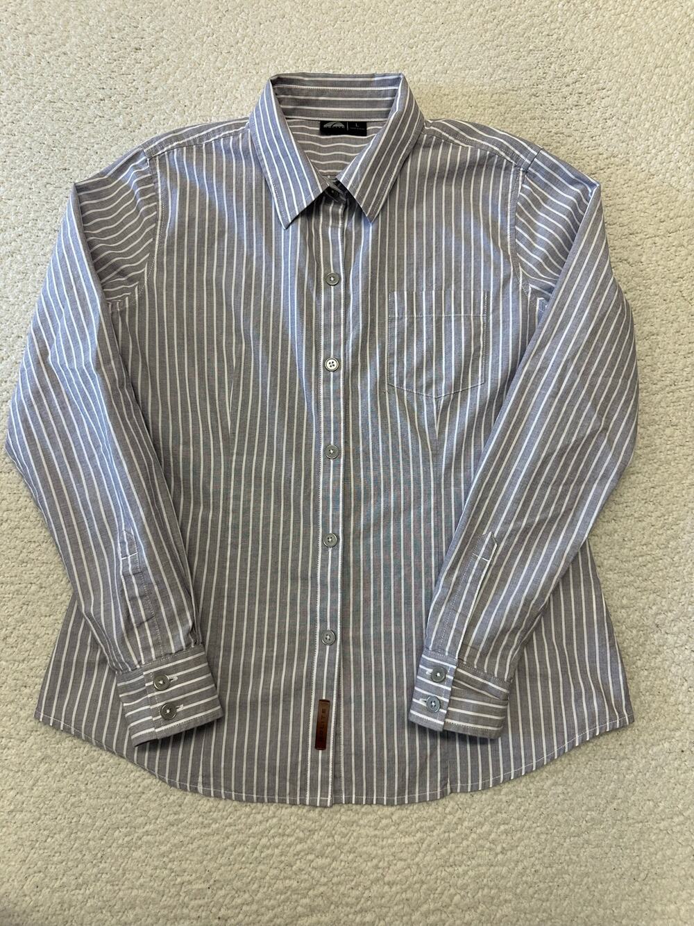 Golite Womens Long Sleeve Button Down Shirt Large